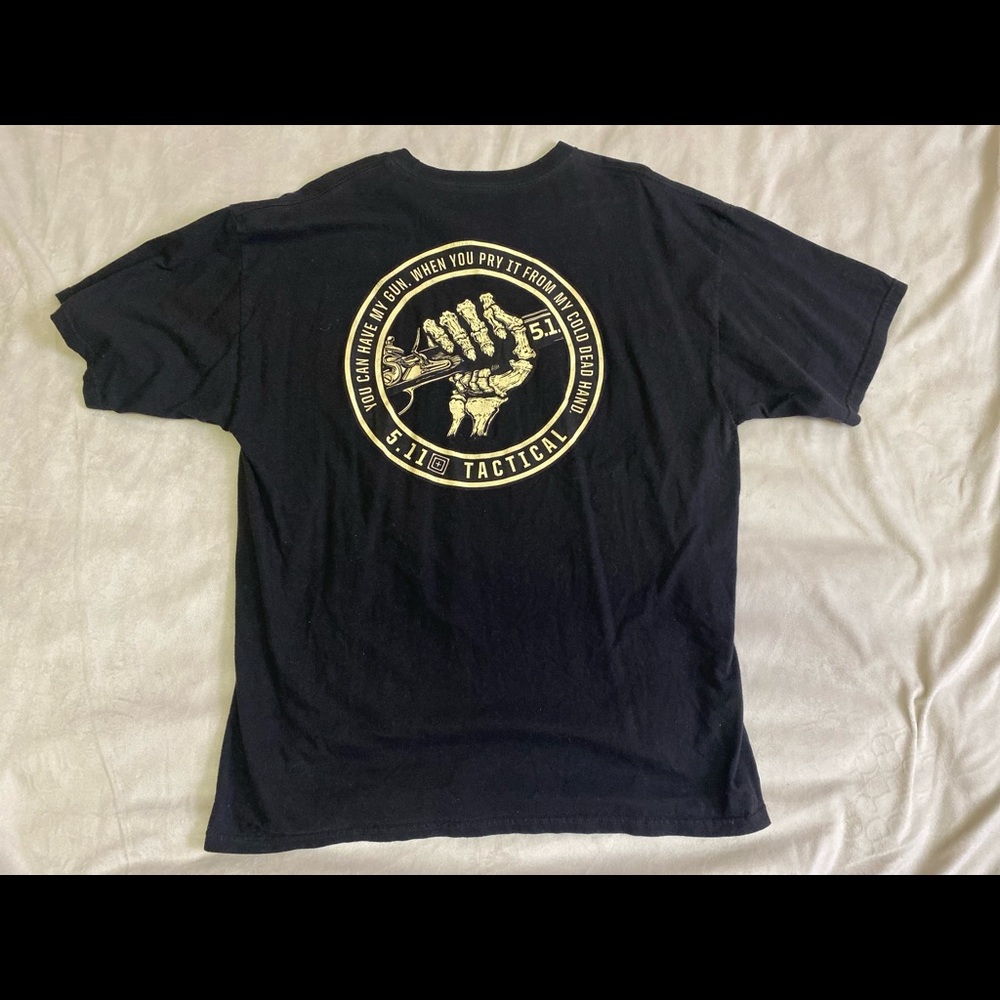 5.11 Tactical T-Shirt Black Sz XL
